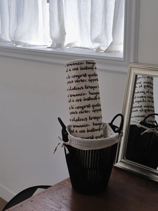 레터 프렌치 워셔블 프리미엄 발매트