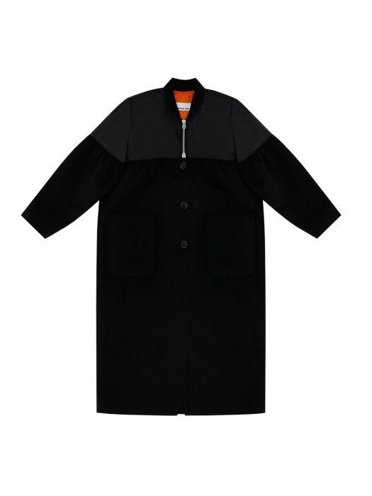 Attached MA-1 Coat (Black)