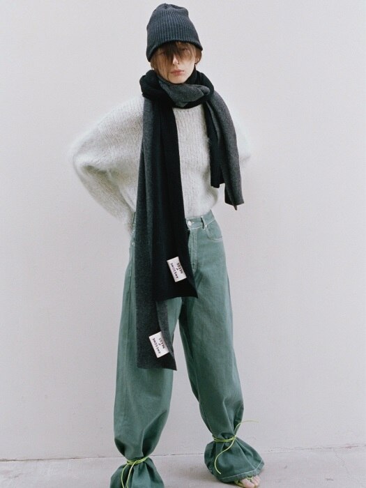 SECOND KNIT MUFFLER (3color)