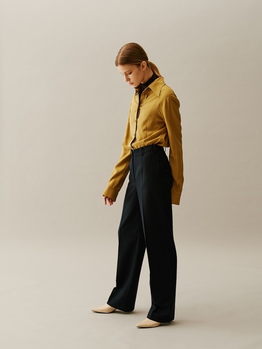 Straight Classical Pants NAVY