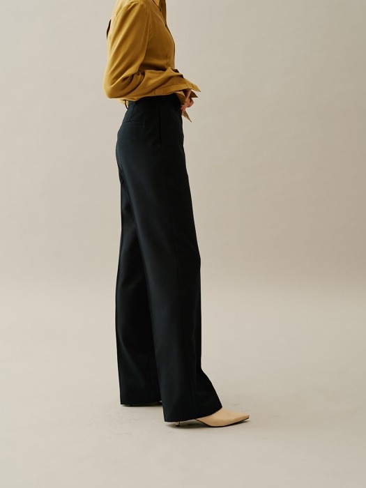 Straight Classical Pants NAVY