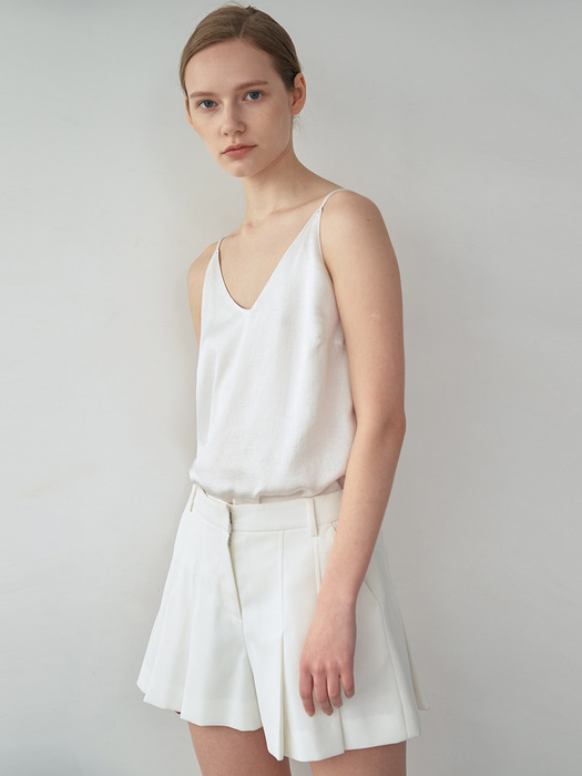 CHARMEUSE CAMISOLE_OFF WHITE