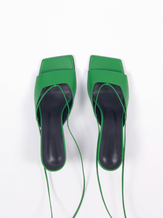 Reina Sandals Leather Green