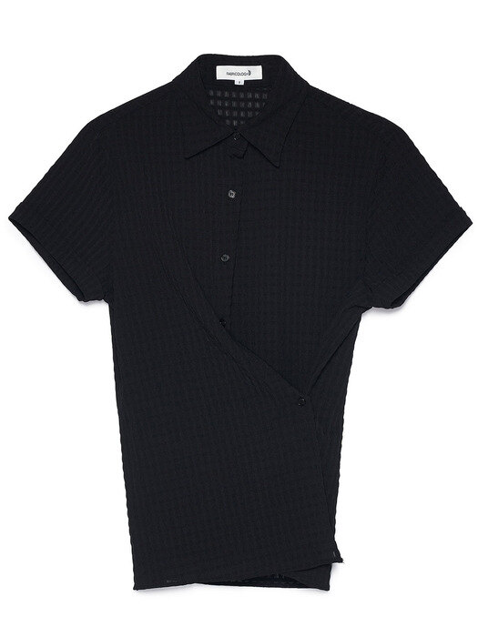 Half Sleeve Shirts_Black 