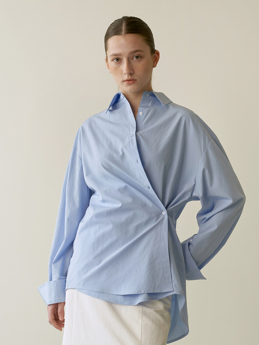 Oversize shirt - Blue