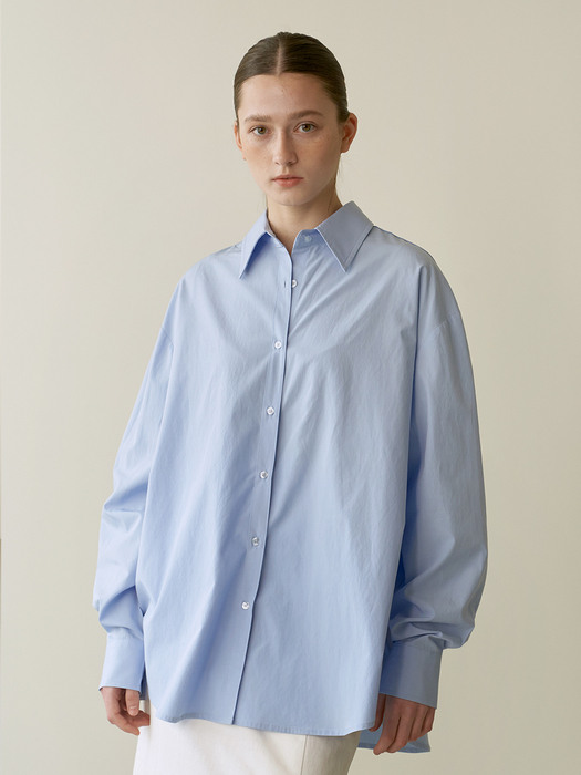 Oversize shirt - Blue