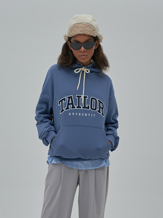 N.BL HOODIE (ASH BLUE)