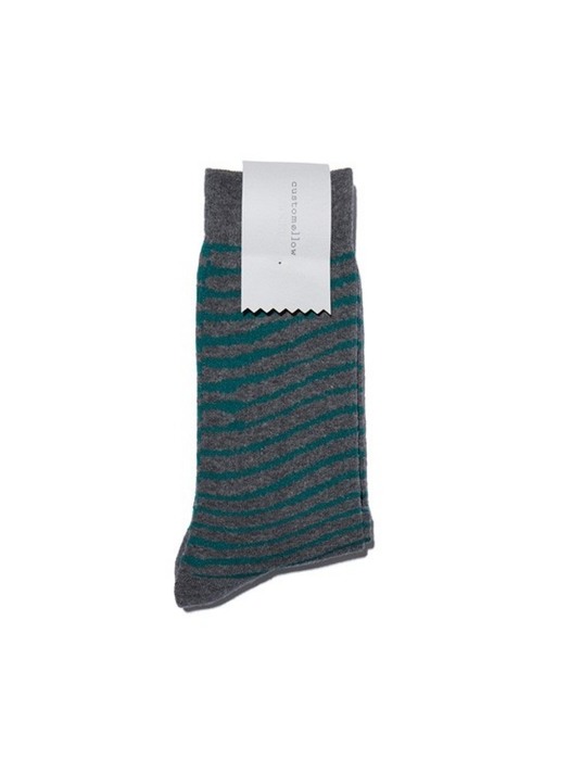 zebra stripe pattern socks_CALAX19525GRX