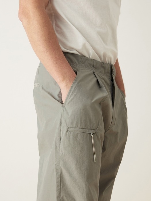 nylon pants (gray)