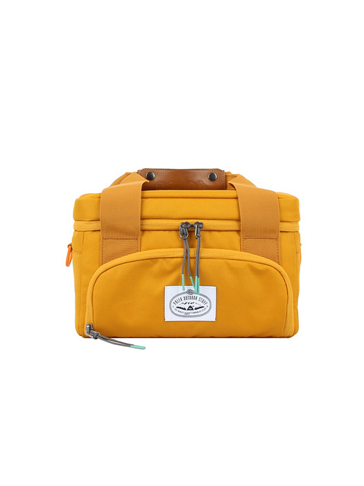 ELEVATED CAMERA COOLER BAG / MUSTARD