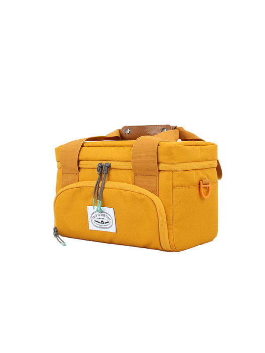 ELEVATED CAMERA COOLER BAG / MUSTARD