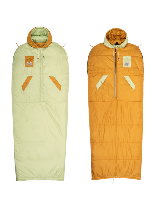 REVERSIBLE NAPSACK / CUCUMBER & TEA