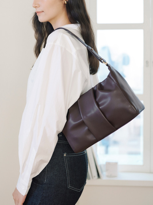 pli bag - dark brown