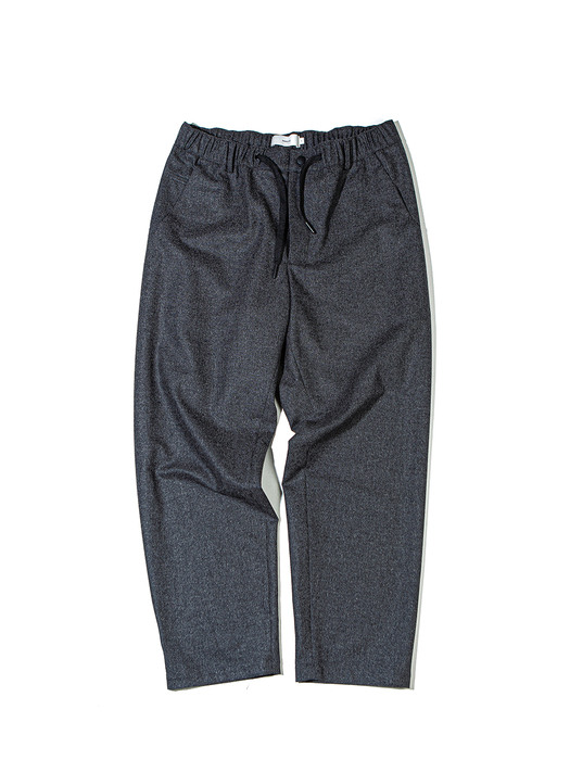 FINE WOOL SLUMBER PANTS (Charcoal)