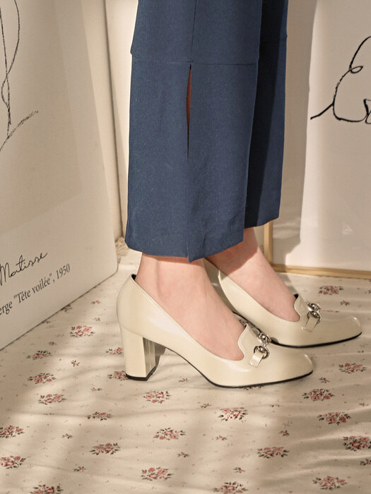 1432 Agnes Loafer Heel-2color