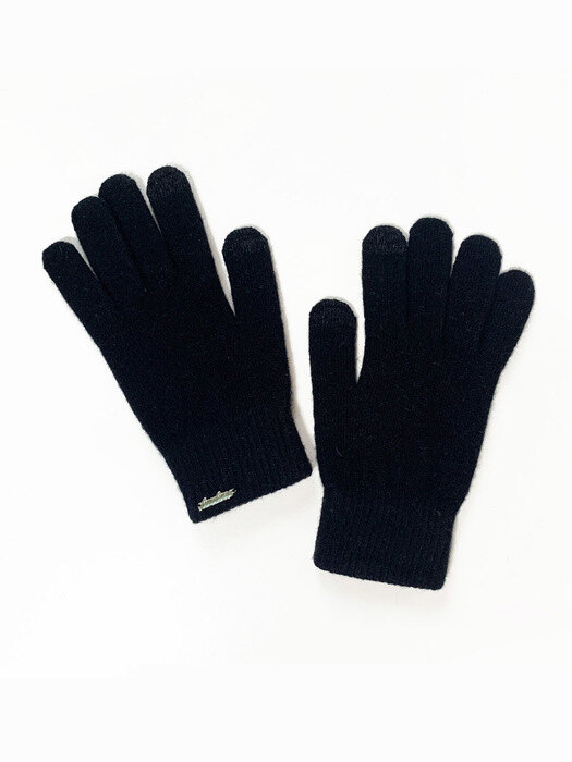 SIMPLE SMART TOUCH GLOVES [BLACK]