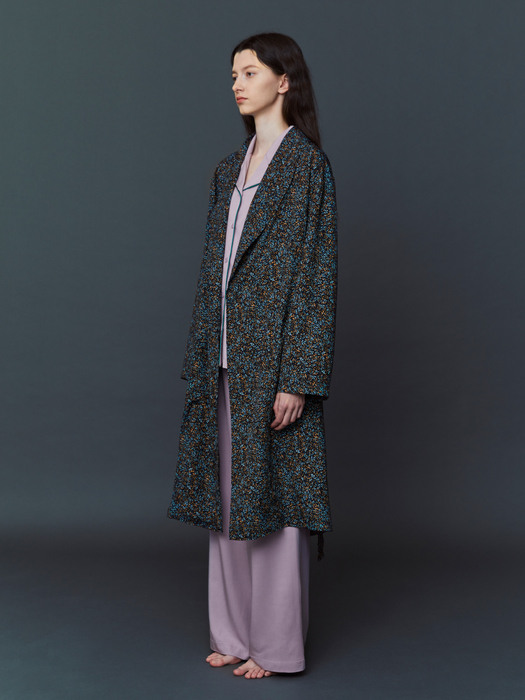 CLASSIC LONG ROBE_mist dot (women)