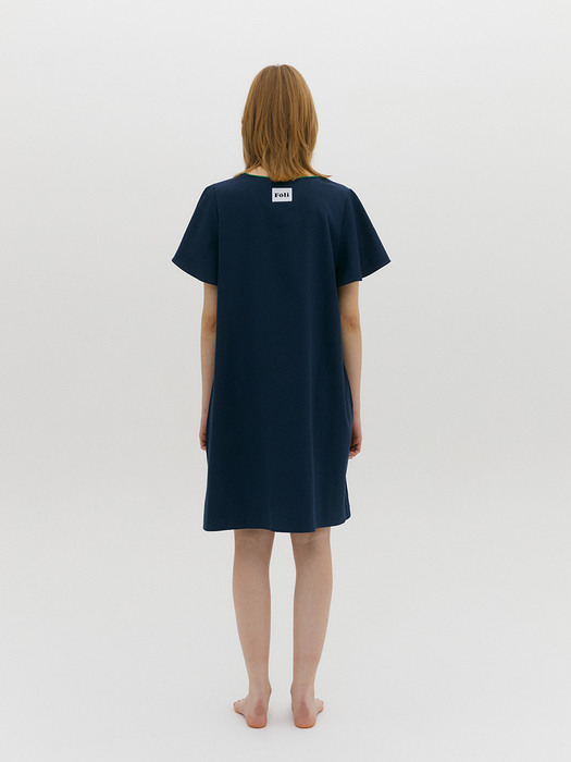 (Women) Essential PJ Dress Navy