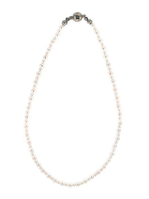 Onetouch Daily Swarovski Pearl Necklace(3&4mm)1