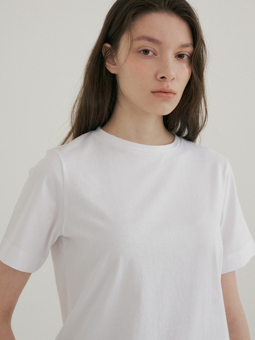 cotton half sleeve t-shirt (3colors)