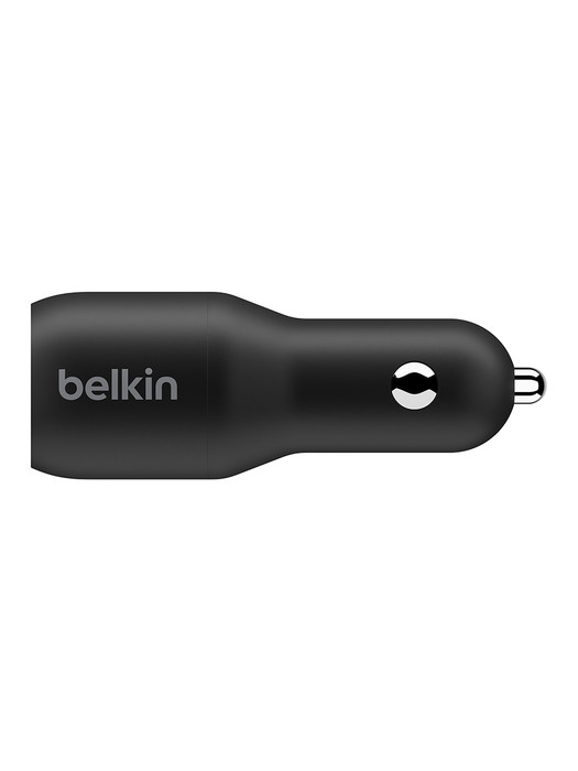 벨킨 부스트업 36W 듀얼 USB C타입 차량용 고속 충전기 CCB002bt