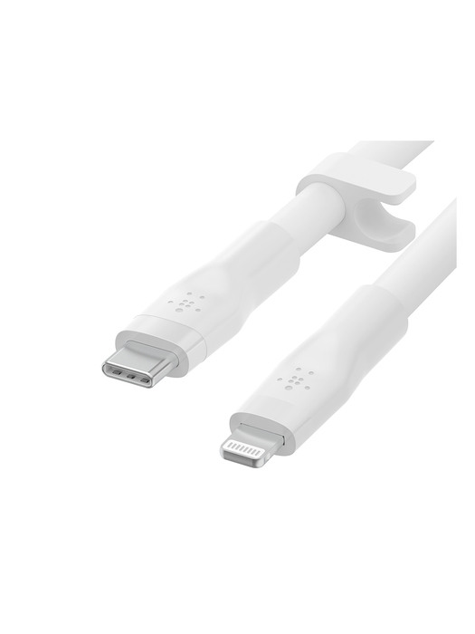 벨킨 플렉스 USB C to 라이트닝 아이폰 고속 충전 케이블 1M CAA009bt1M