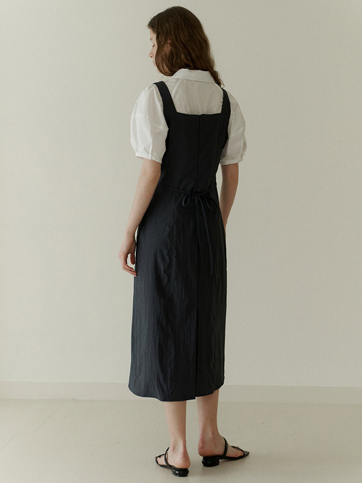 4.53 Sleeveless dress (Charcoal)