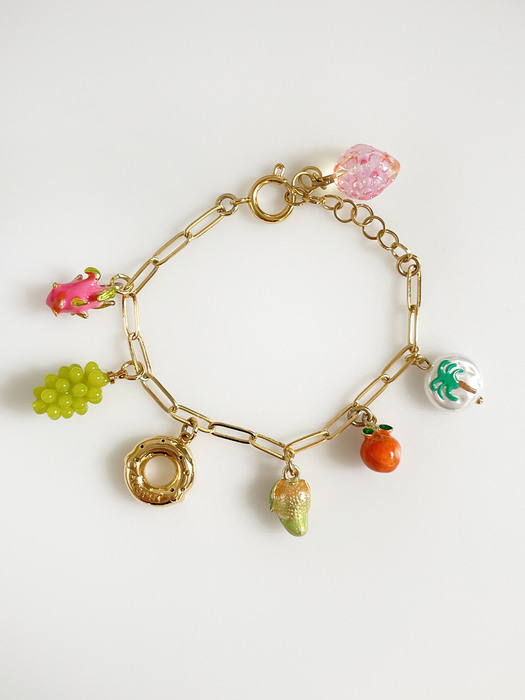 Tropical Chain Bracelet (2color)