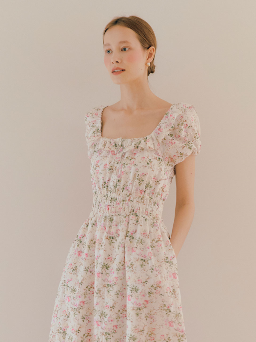 Rosalyne Ruffle Long Dress_Flower VC2236OP026M