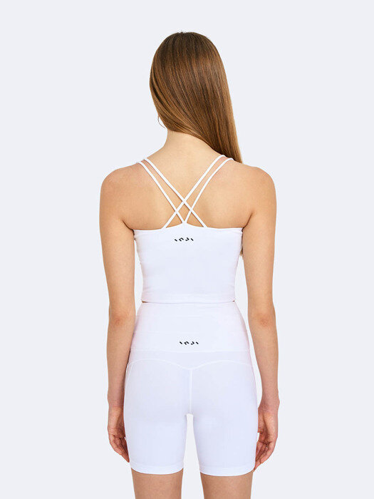 CROSS COMFORT TANK BRA 화이트