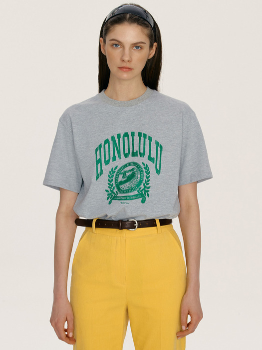 [N]HONOLULU City artwork T-shirt (4color)