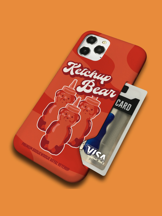 슬림카드 케이스 - 케첩 베어(Ketchup Bear)