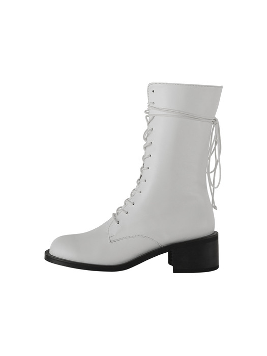RN4-SH045 / Lace up Mid-Calf Boots