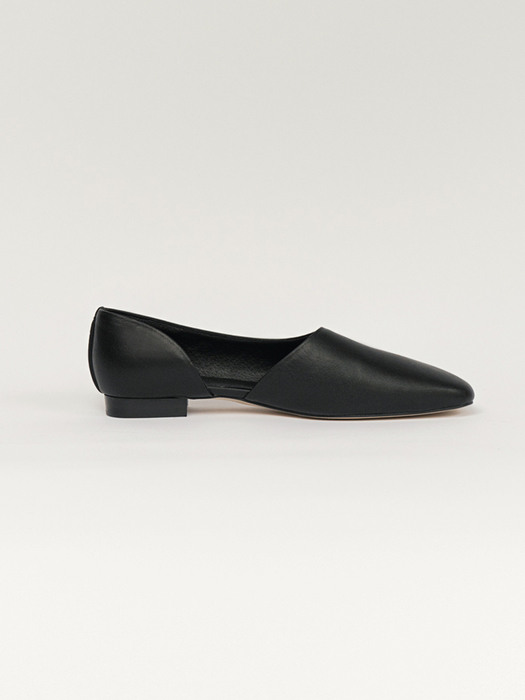 soft flat shoes (black)