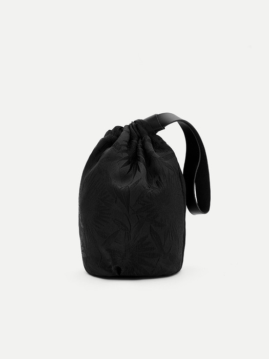 Small pouch - Black jacquard
