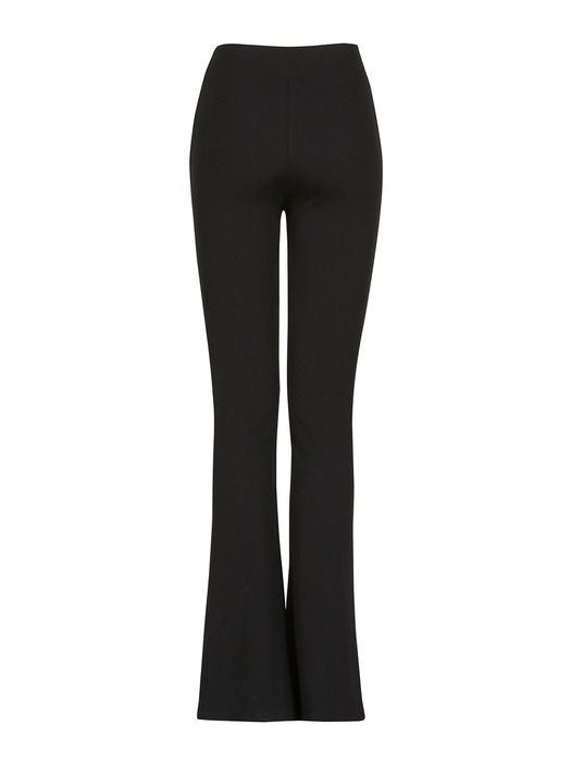 DAMIEN RIBBED PANTS BLACK