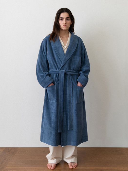  Terry Robe (Surfy Blue)