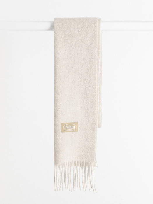 wool color muffler (M007_oat)