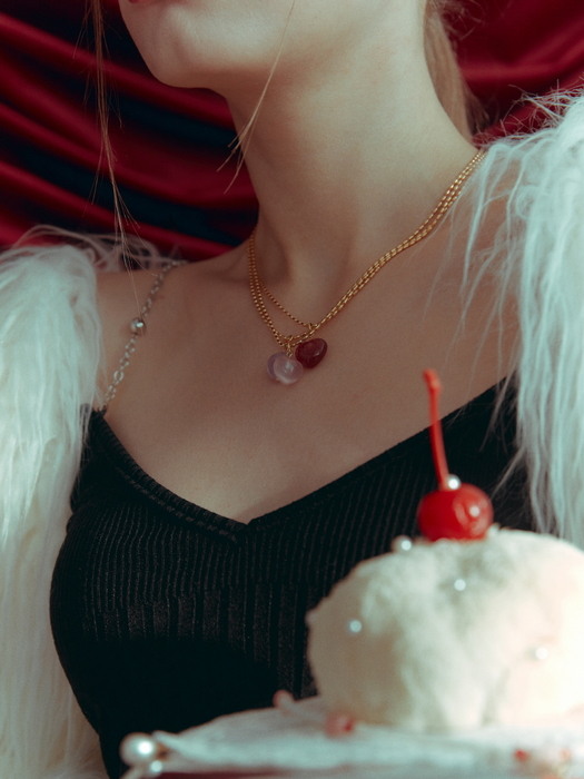 [단독] natural love necklace