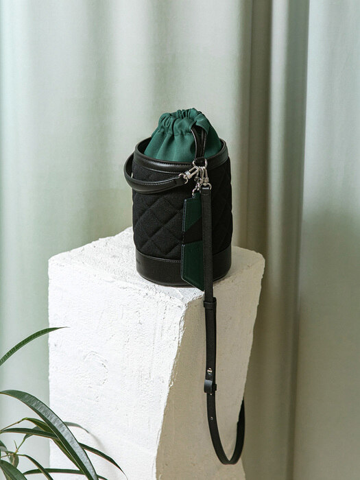 Mini Bucket bag(에코퍼 버킷백)_Winter Black