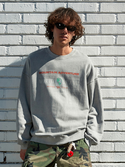 플루크 월드클래스 피그먼트 맨투맨 티셔츠 FMT751-Z / 4color