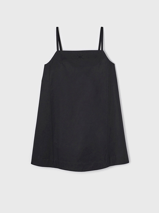 Hatch Mini Dress (Black)