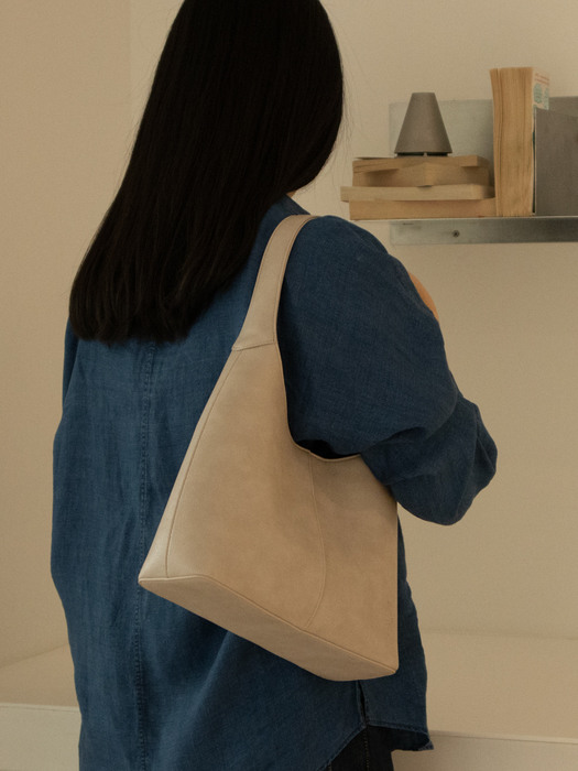 Poje hobo bag_cloud cream