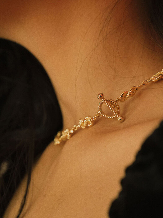 Infinite Lace Chain Necklace