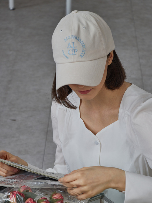 [뉴컬러 오픈] Round Logo Ball Cap - Basic Line (6 Colors)