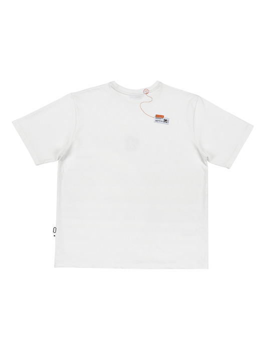 ersco heart logo signature t-shirts_White