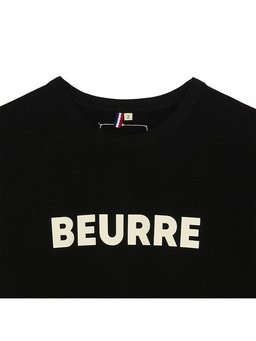 ep.6 BEURRE T-shirts (Black)