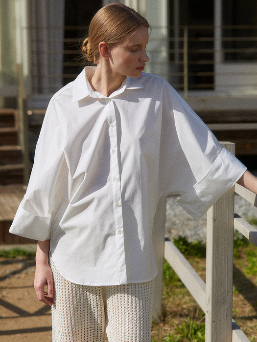 Dolman shirt (off white)