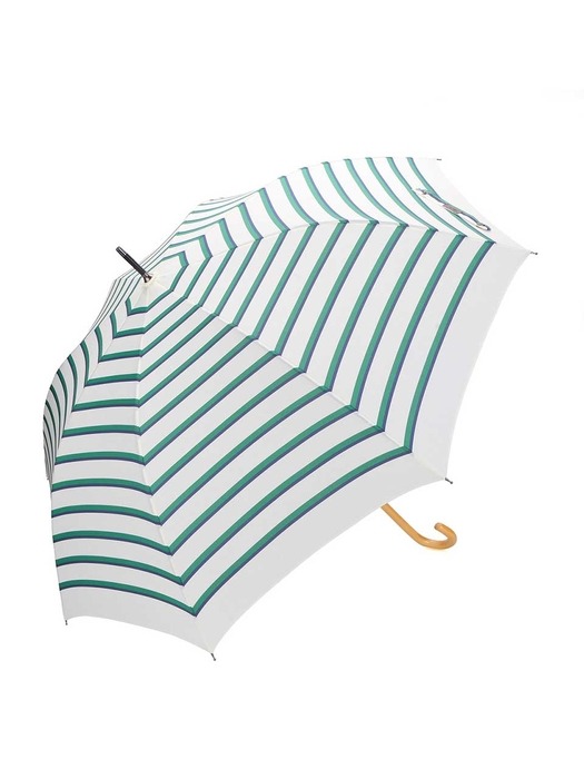 초록줄무늬자동장우산 RU60-211