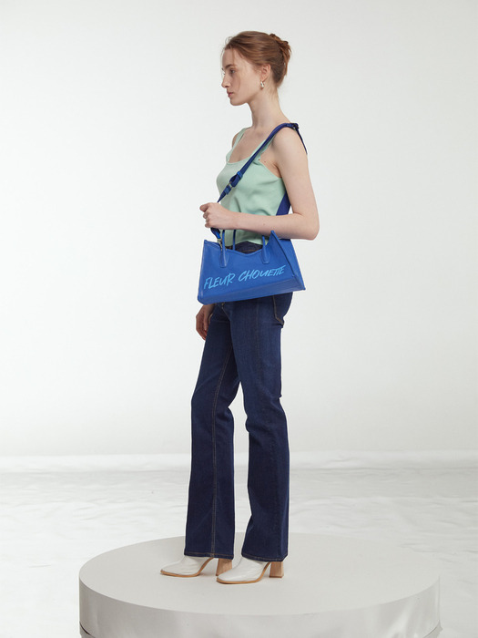 Fleur Mini Bag(플레르 미니 백)_Glosy blue